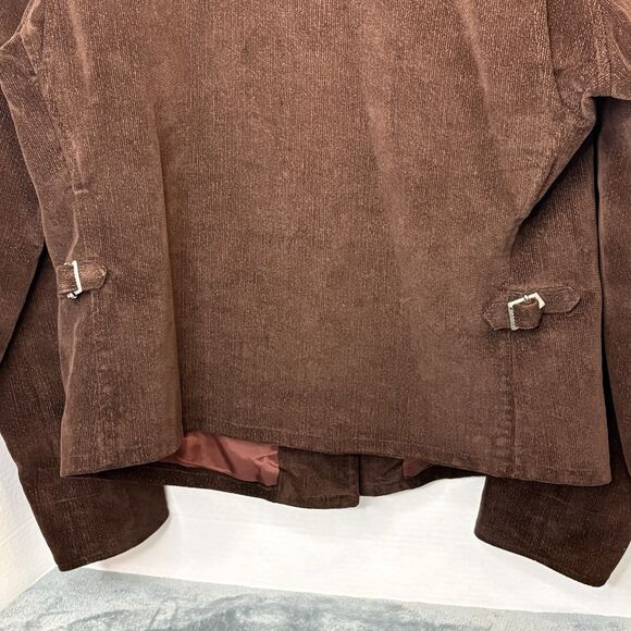 Vintage Polo Jeans Co Ralph Lauren Women’s Corduroy Blazer Size 10 Old Money 90s - Picture 6 of 11